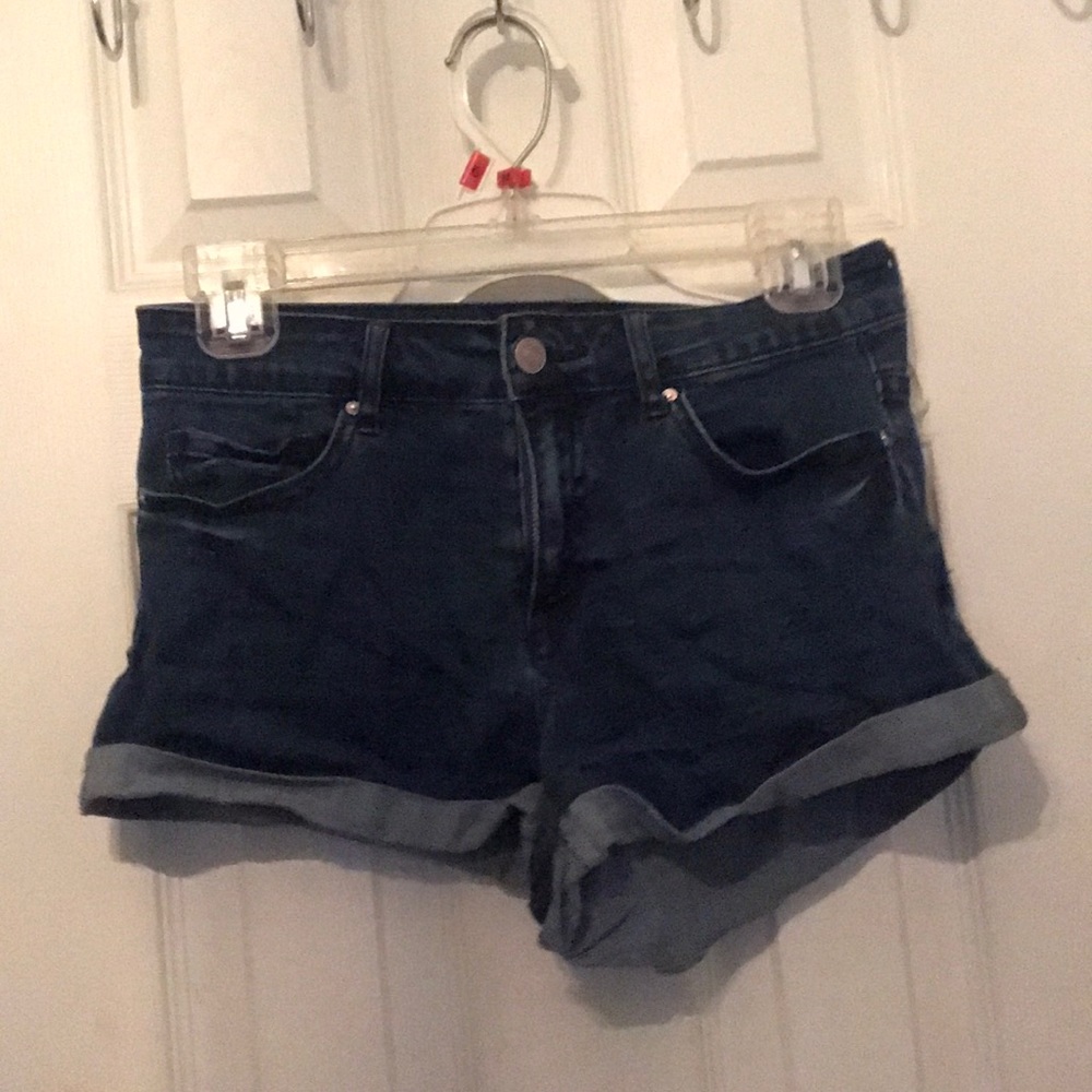 Forever 21 dark washed shorts